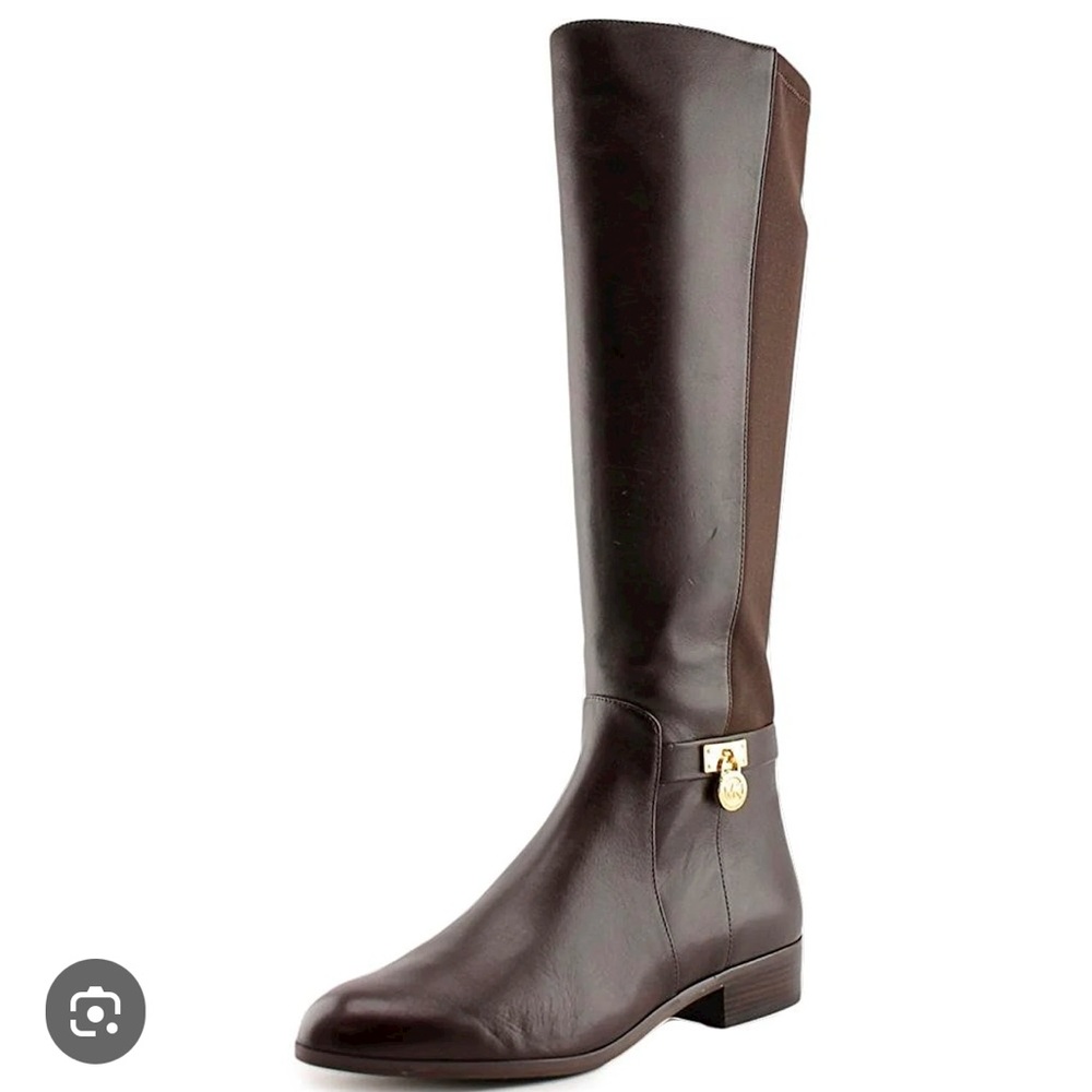 Michael Kors ladies brown rider boot